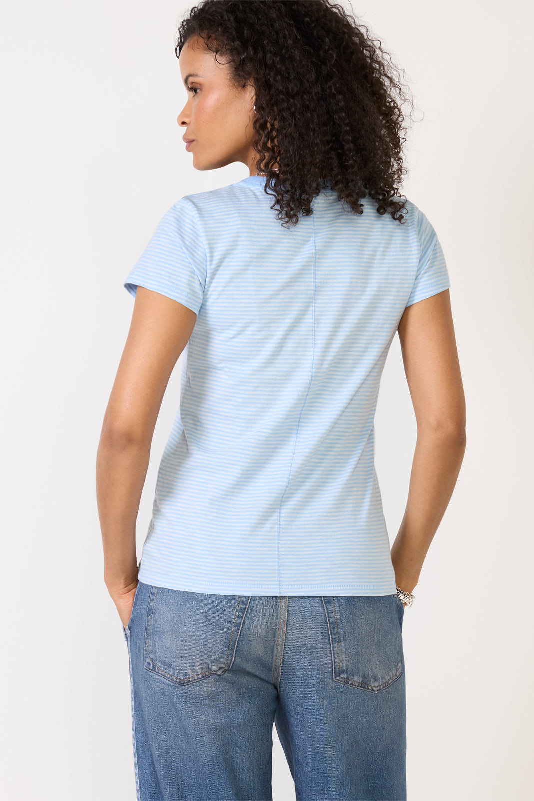 The Slub Stripe Tee