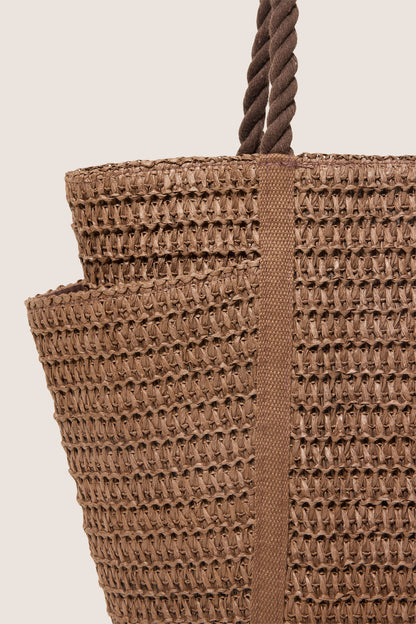 Nia Raffia Tote