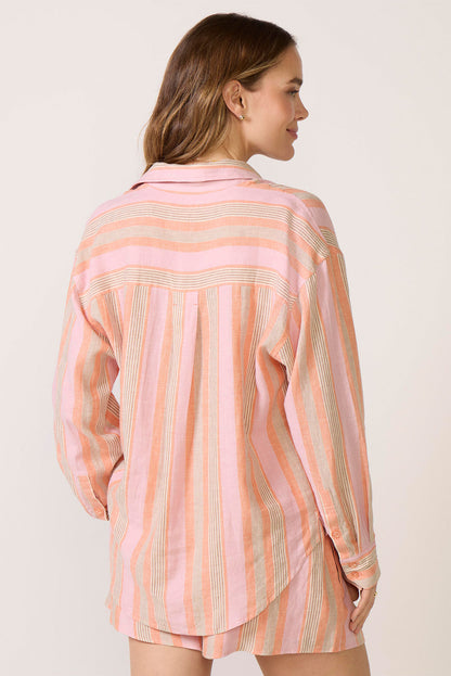 The Perfect Striped Button Up