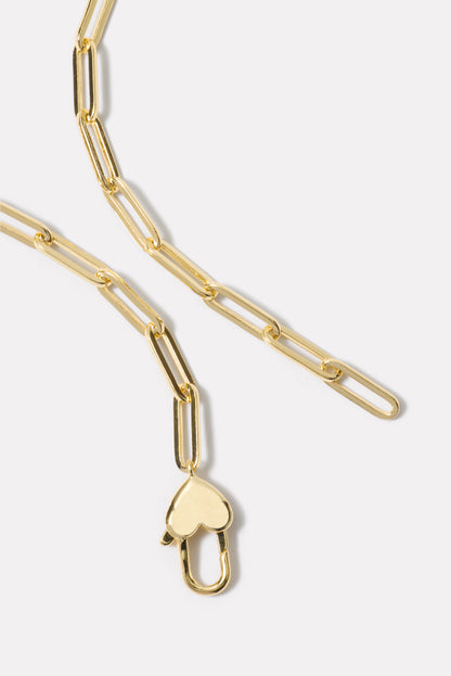 Heart Padlock Necklace