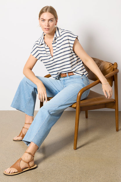 Anessa W/ Raw Hem
