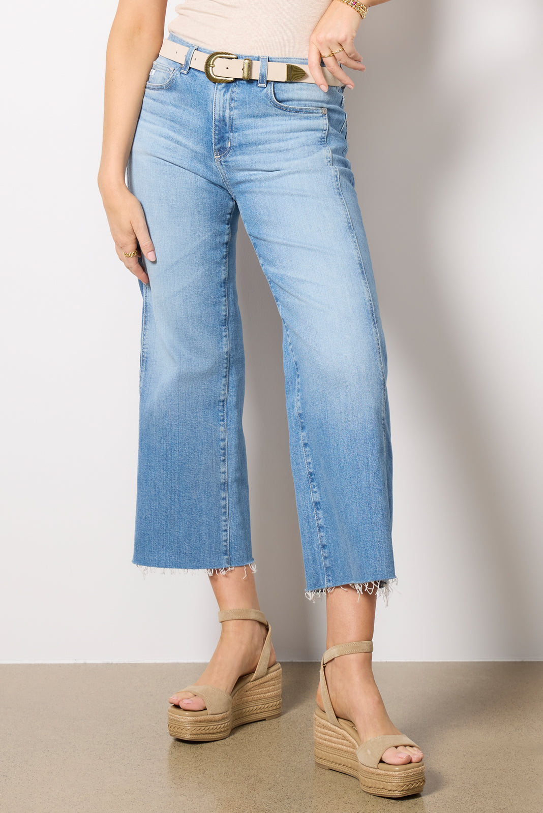 Saige Wide Leg Crop