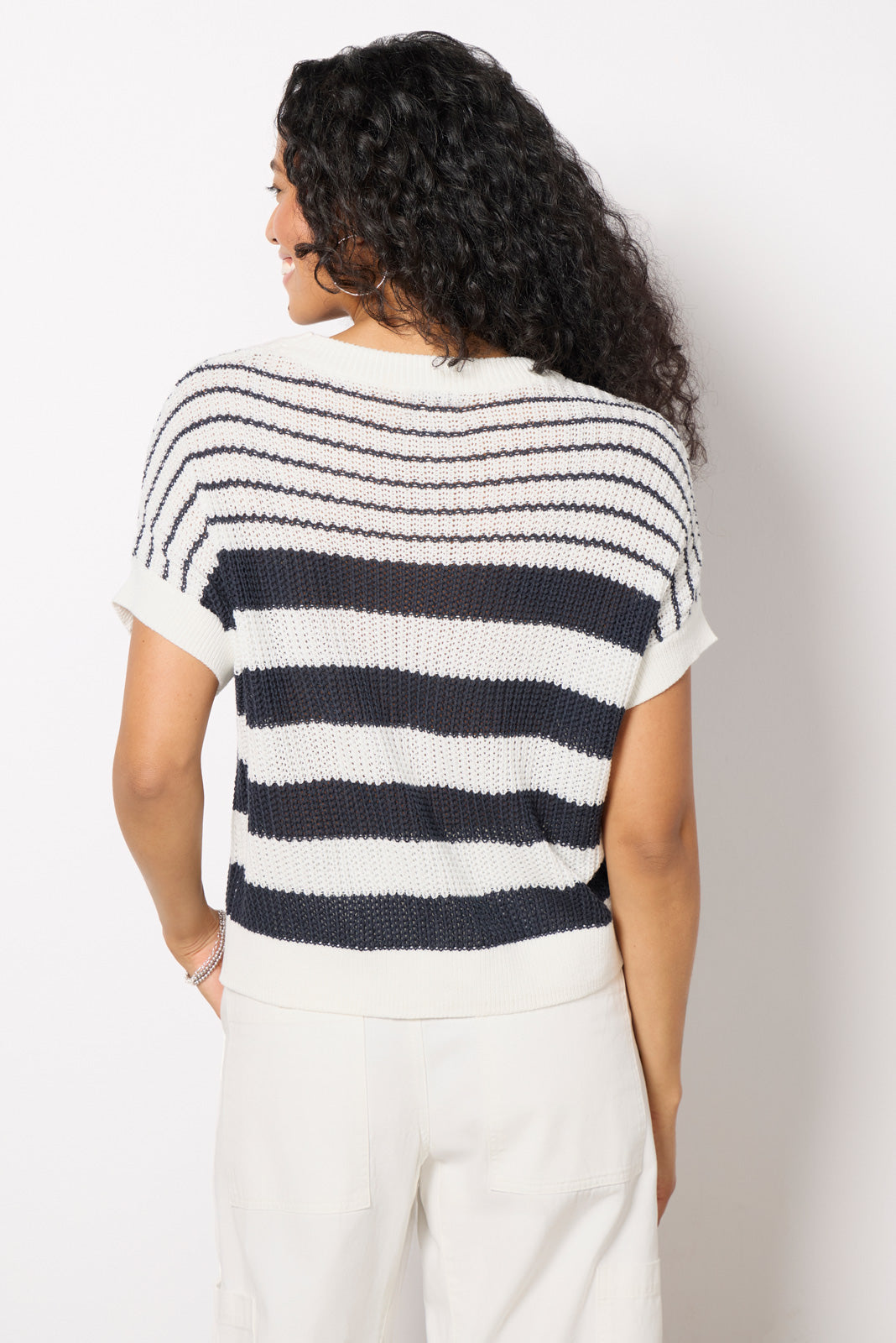 Ivy Open Weave Tee