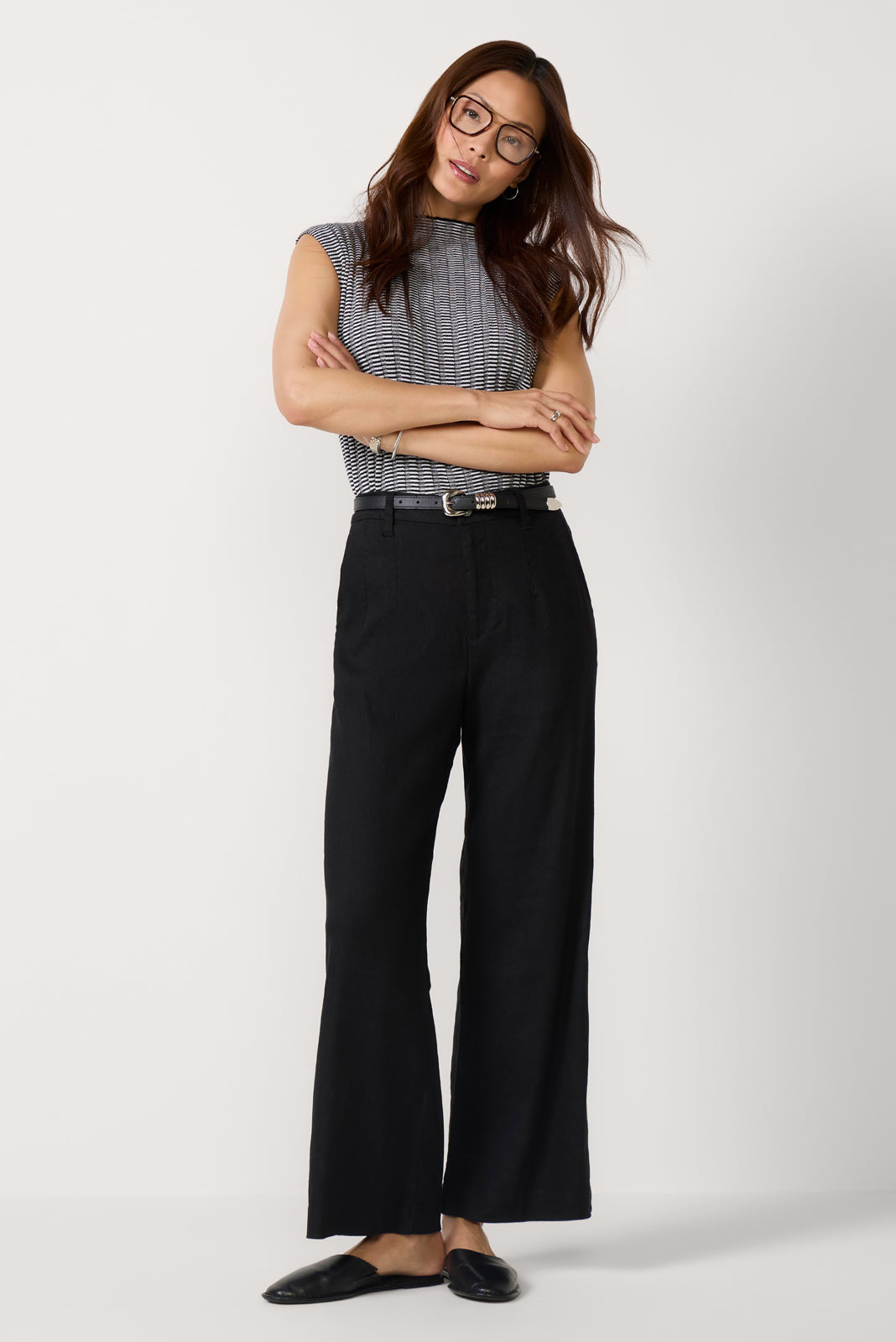 Meg Linen Wide Leg