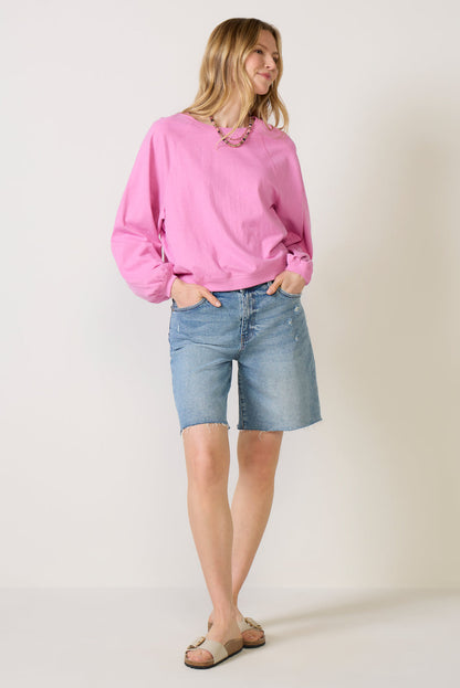 Shay Linen Travel Top