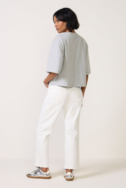Good Icon Straight Cropped Jean