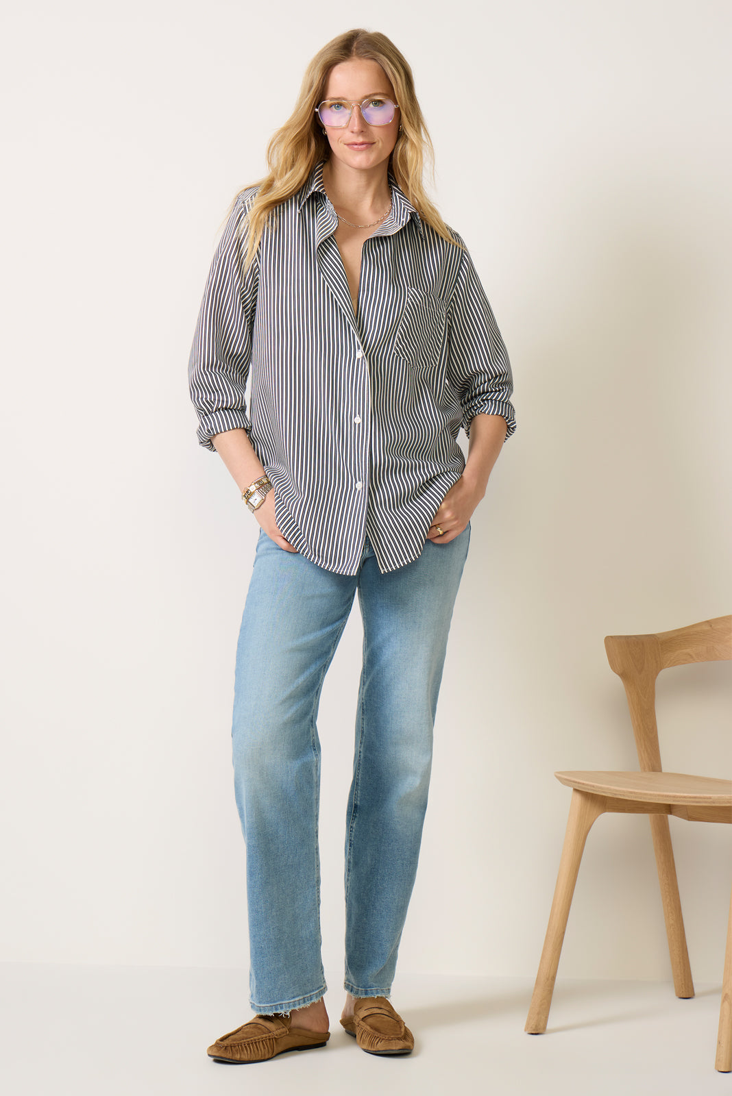 Allie Stripe Shirt