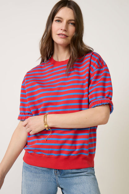Short Sleeve Oversized Sweatshirt