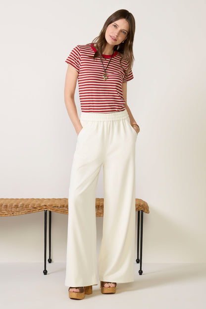The Slub Stripe Tee