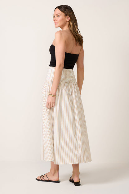 Sarah Poplin Maxi Skirt