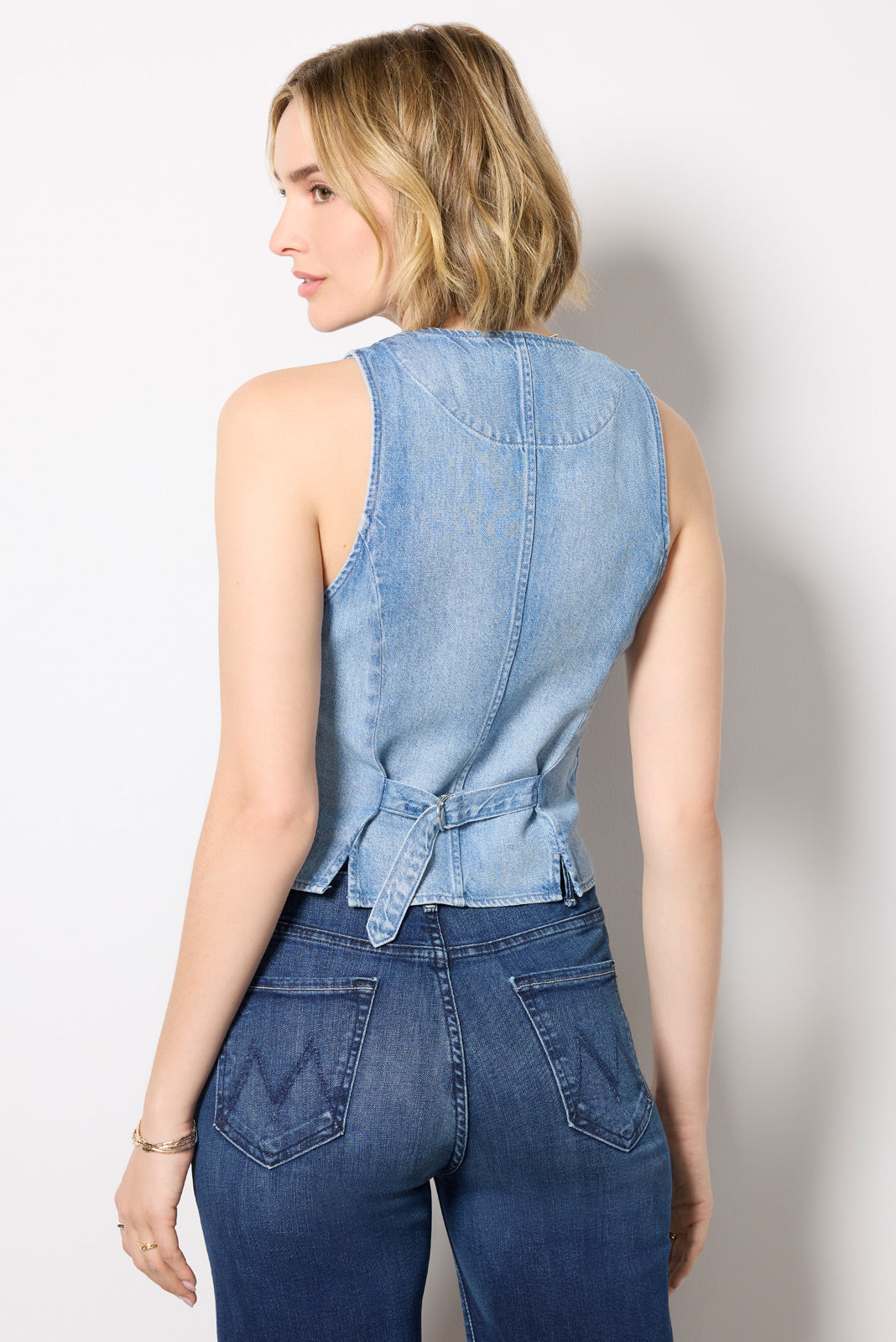 Seamed Vest
