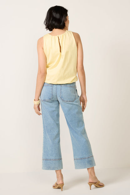 Petite Charlotte Straight Leg w Trouser Pocket