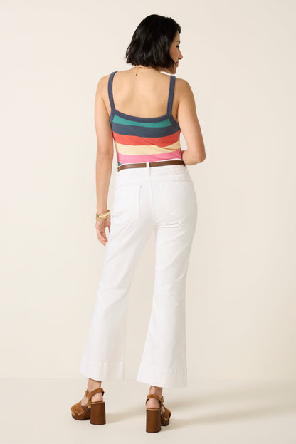 Petite Stella w Trouser Hem Bootcut Jean