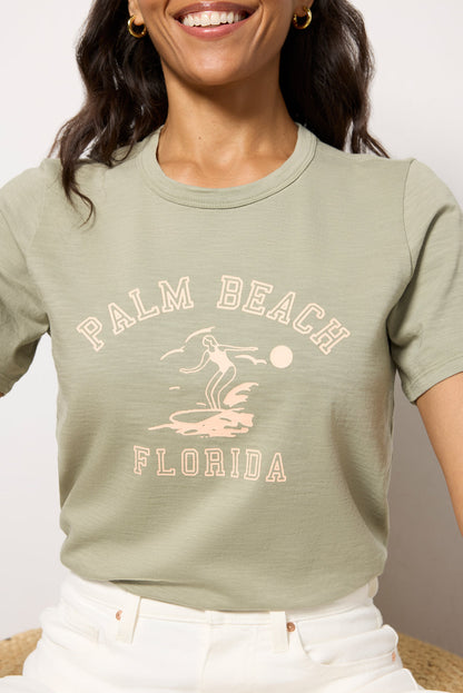 Palm Beach Sunwashed Crew Tee