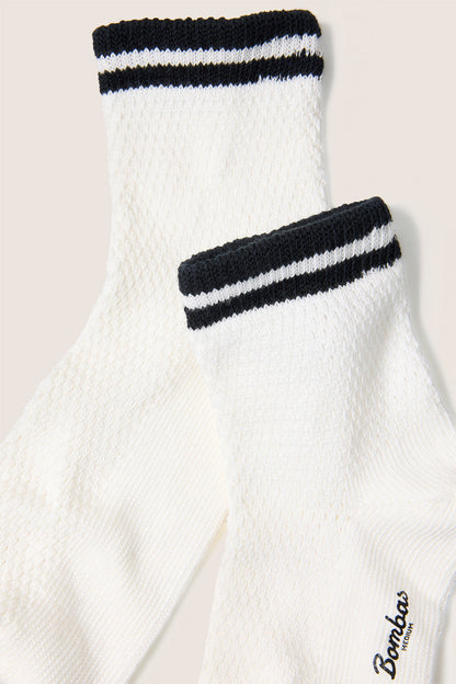 Open Stitch Lightweight Quarter Sock
