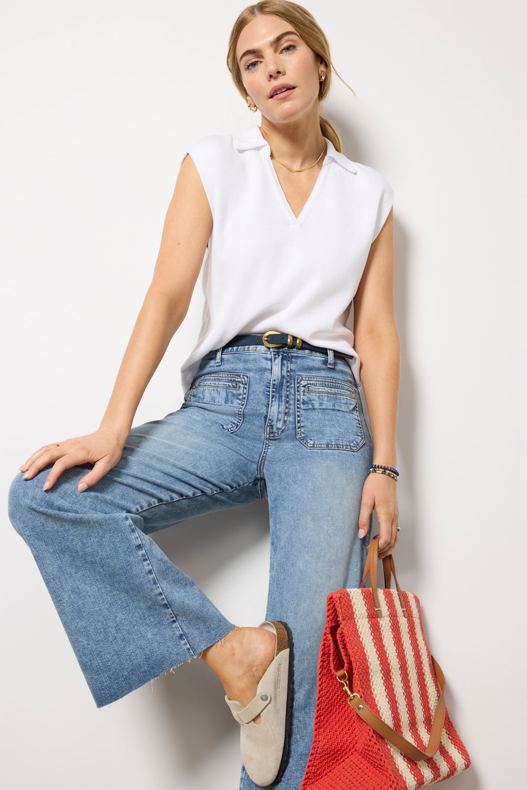 Ester Polo Top