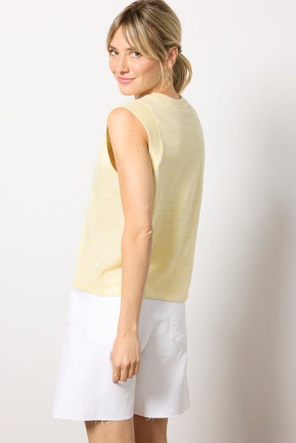 Sunwashed Slub Muscle Tank