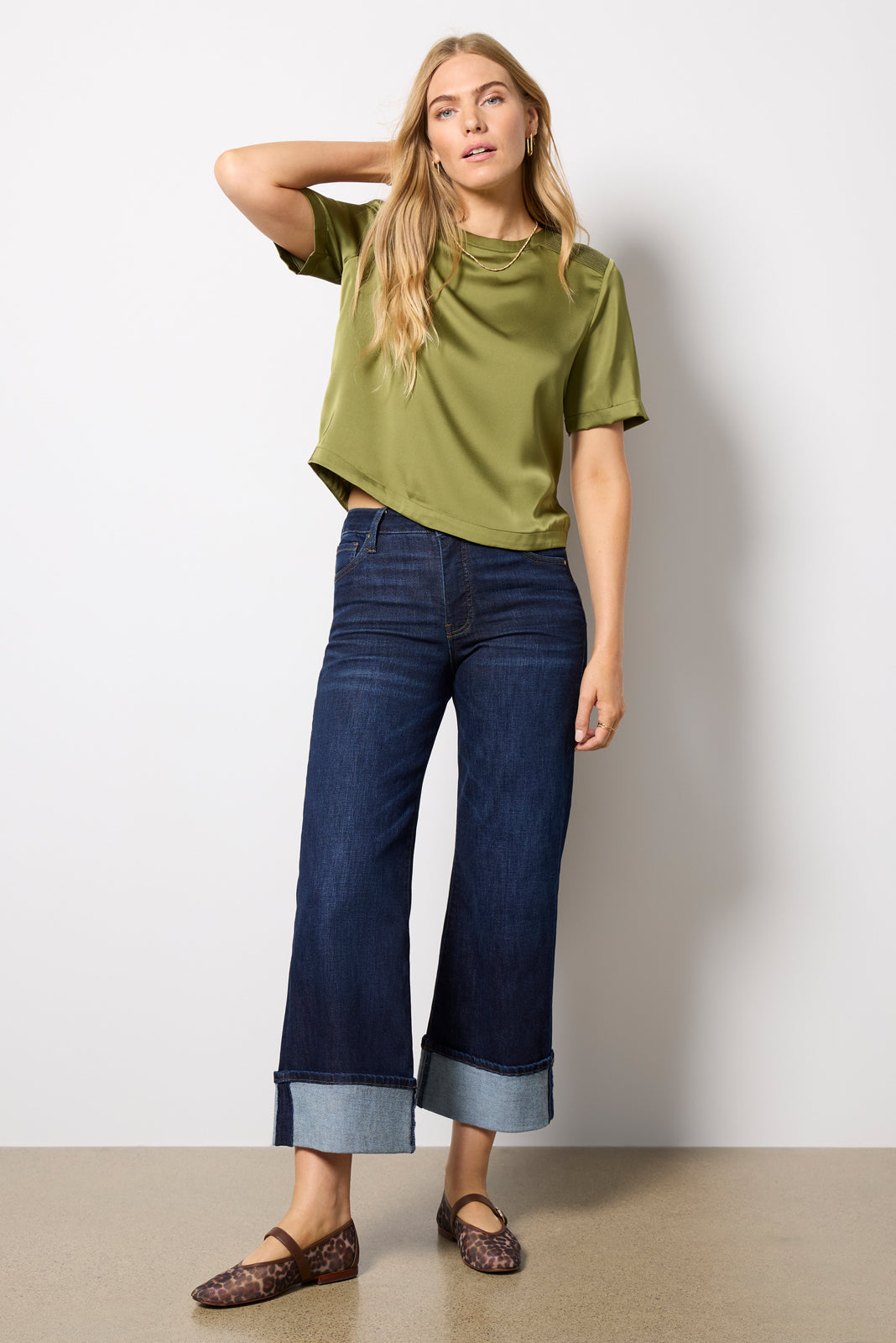 Rylan Satin Top