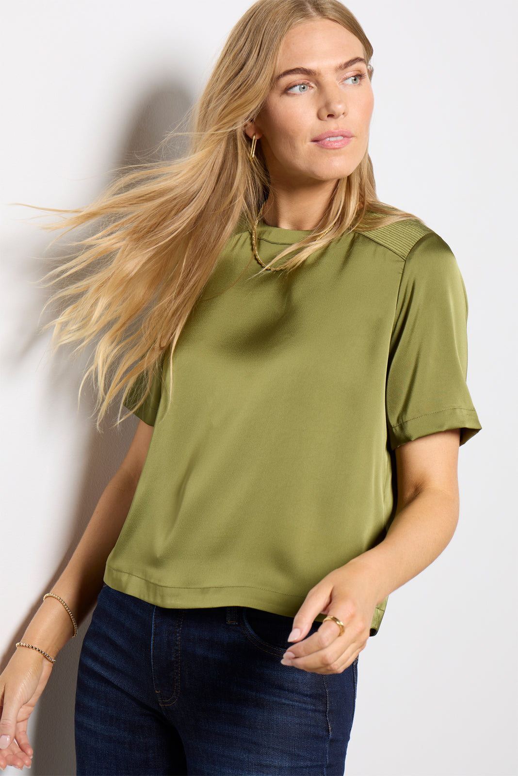Rylan Satin Top