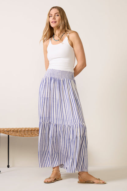 Shirred Skirt