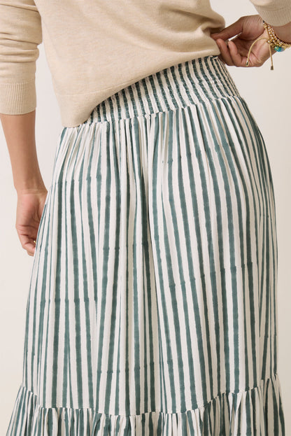 Shirred Skirt