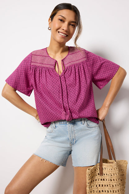 Maisie Smocked Blouse