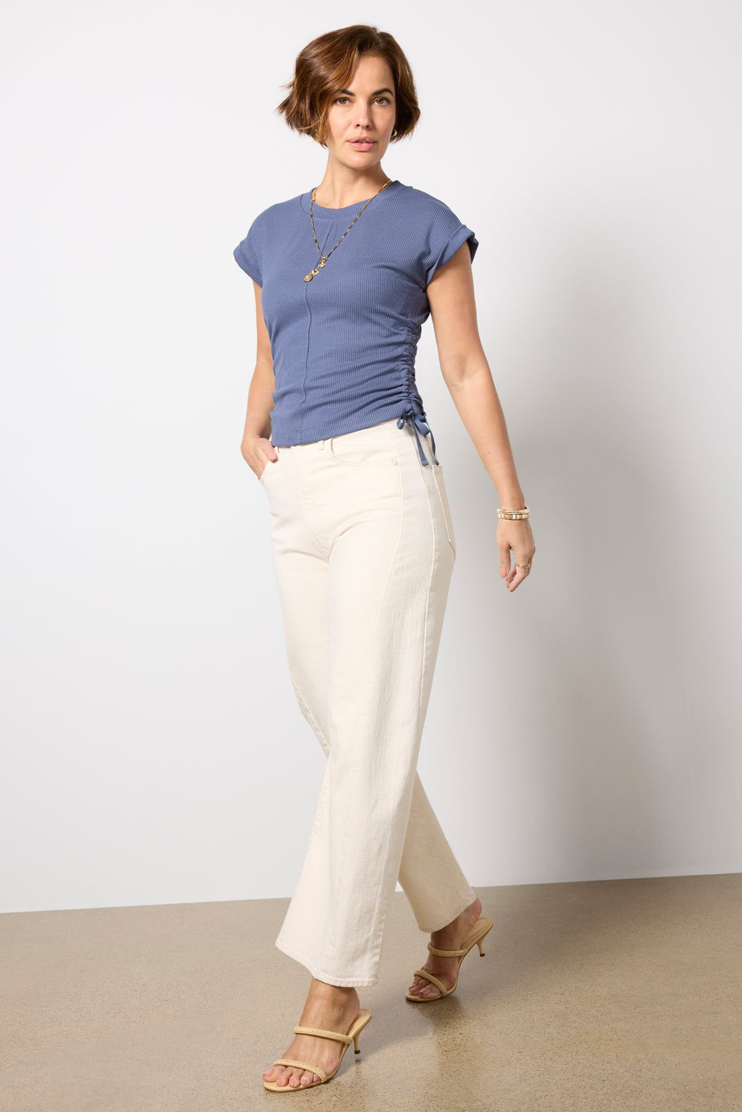 Sawyer Side Tie Top