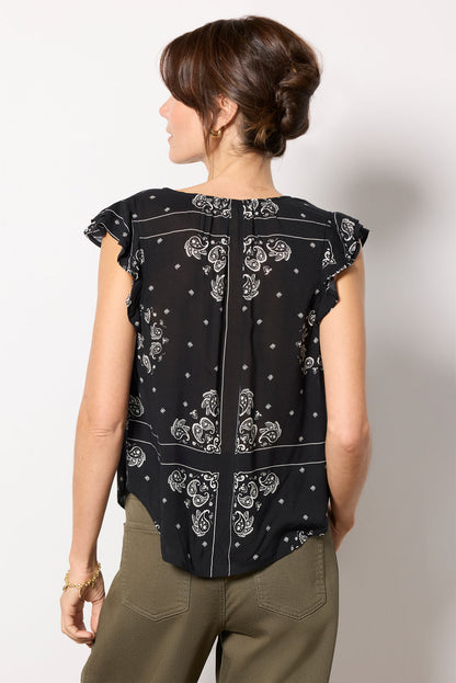 Bandana Print Tank