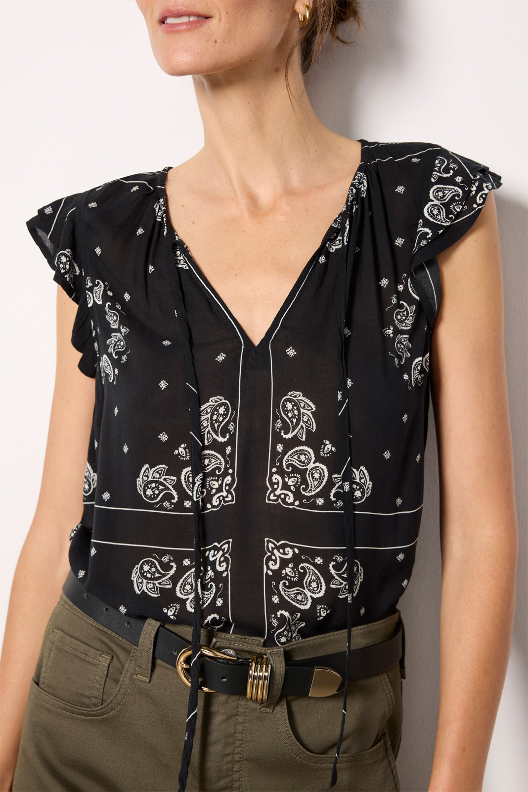Bandana Print Tank