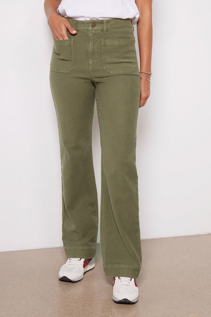 Stretch Terry Patch Pocket Pant
