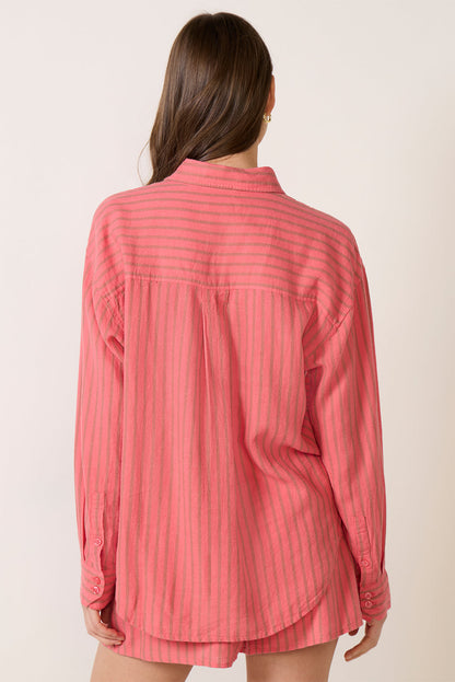 The Perfect Striped Button Up