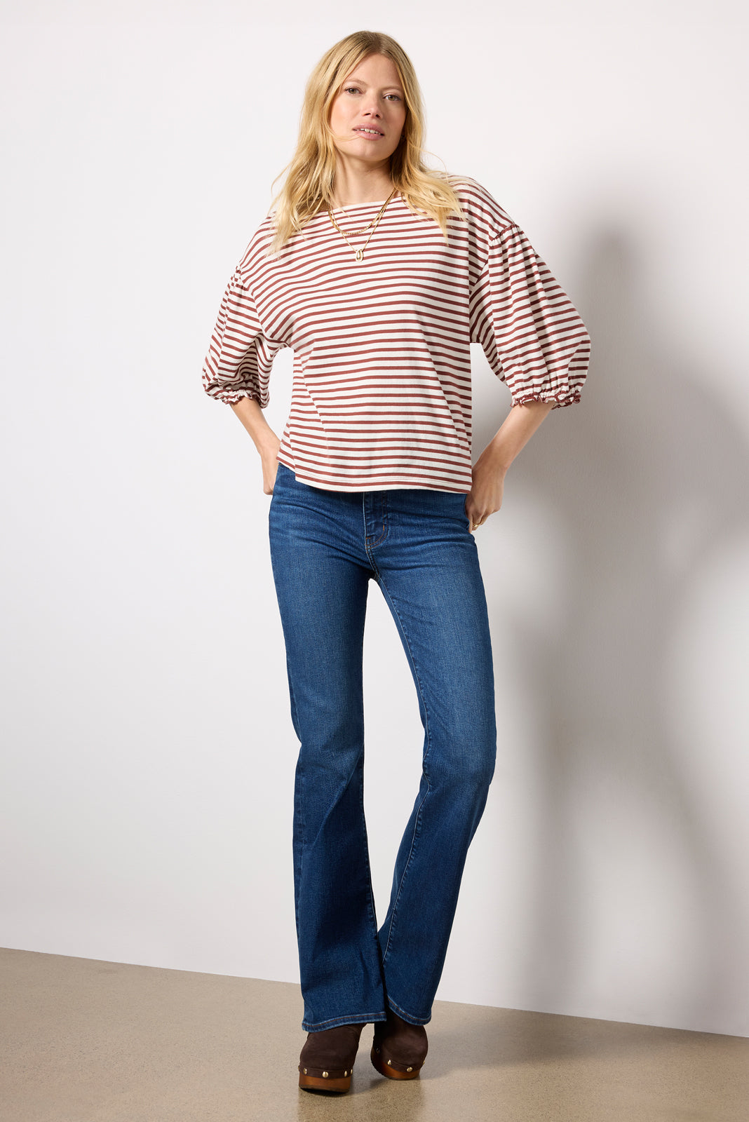 Sandra Boatneck Top