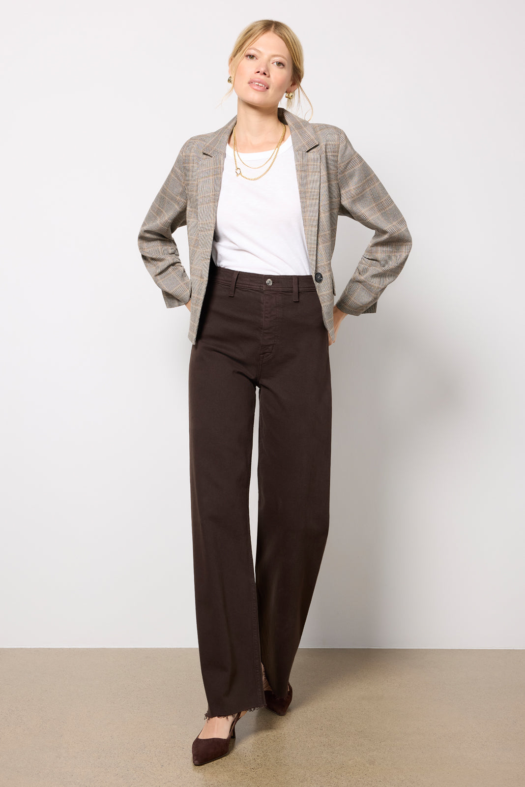 Astor Plaid Blazer
