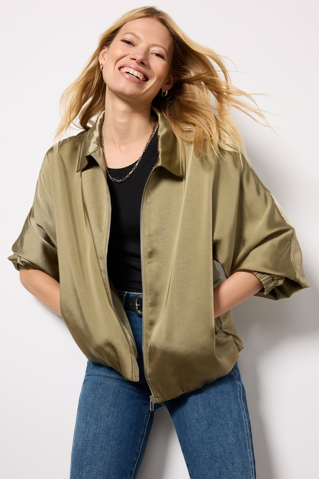 Evelyn Zip Up