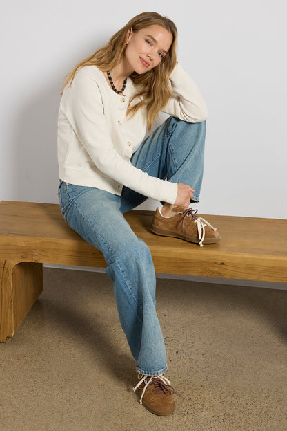 Ariella Wide Leg Jean 32`