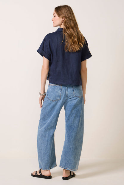 Twisted Barrel Jean