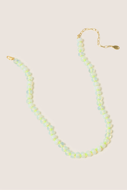Stone Slice Necklace