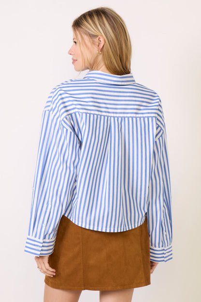 Aiden Crop Shirt