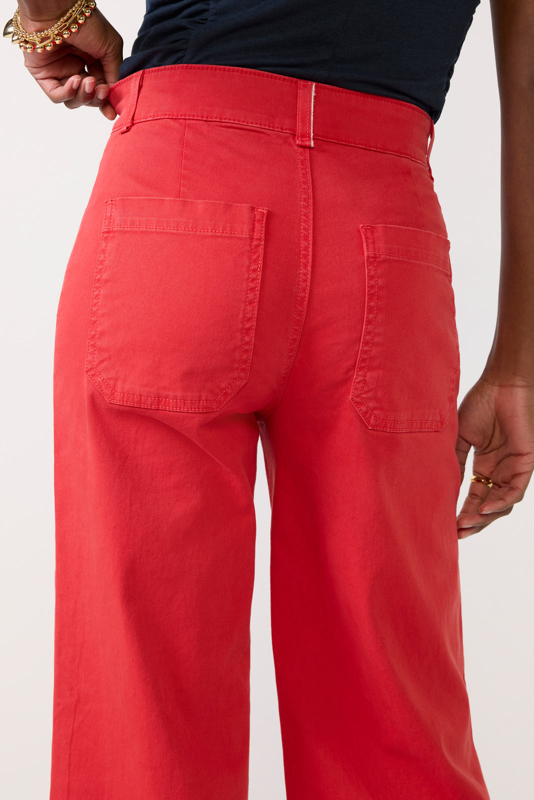 Cropped Sailor Pant