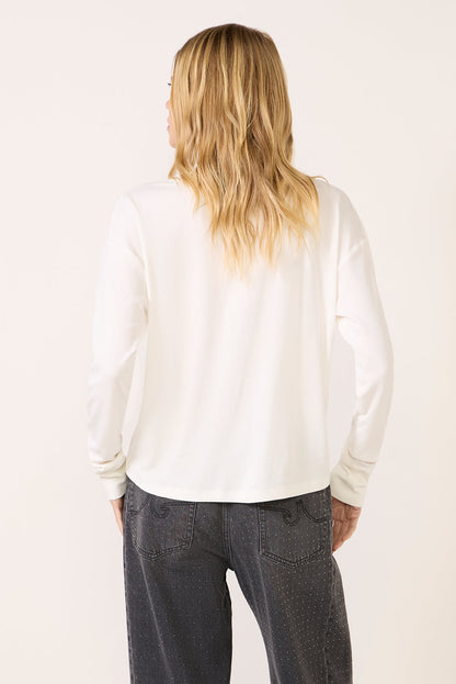 Bex Split Neck Top