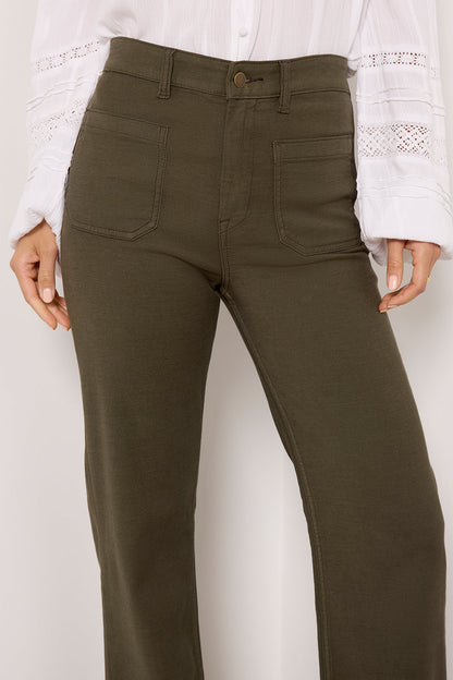 Stretch Terry Patch Pocket Pant