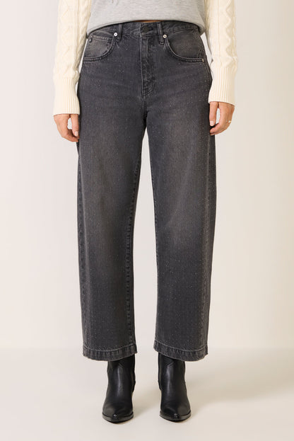 Hattie Sparkle Barrel Jean