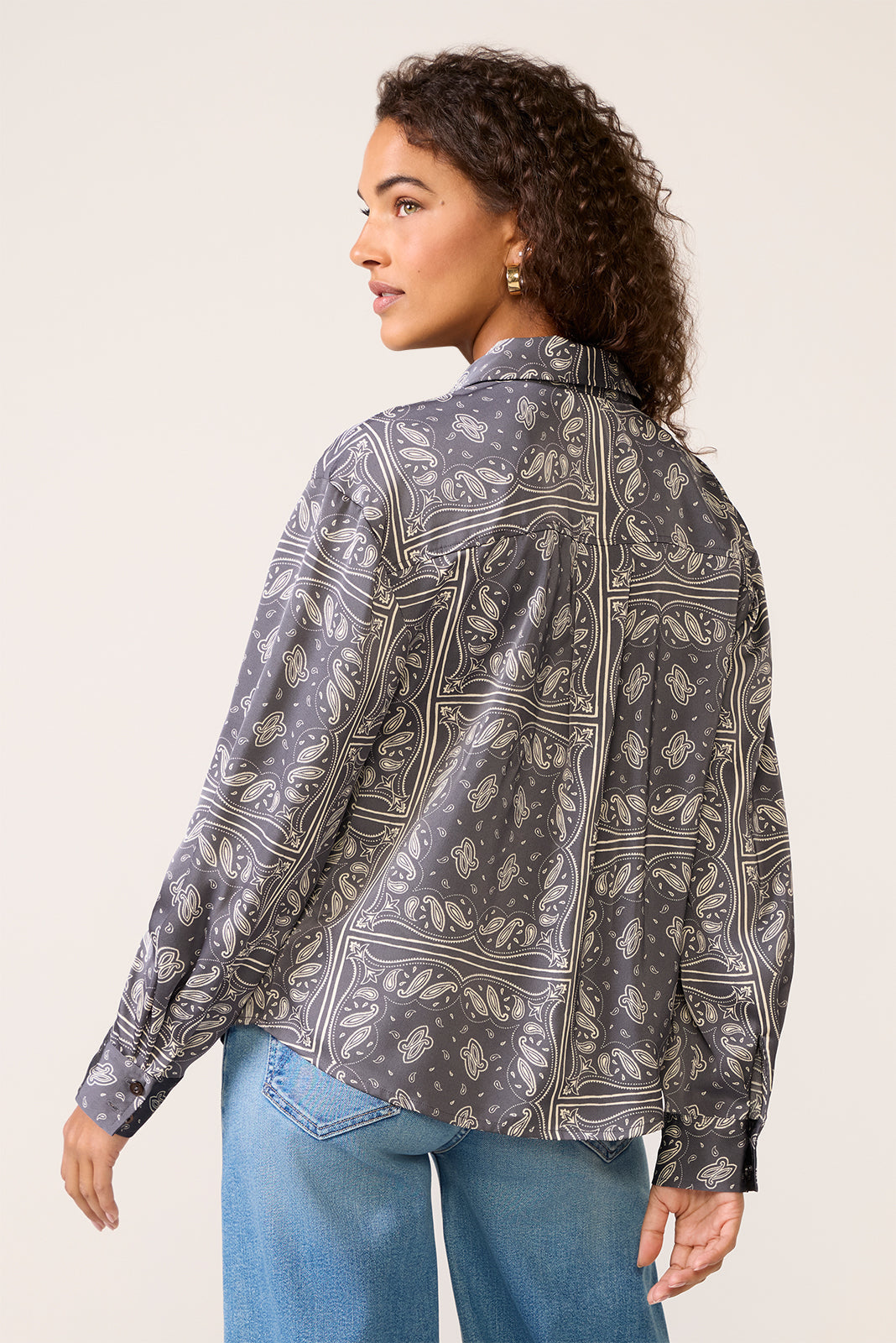 Nicky Satin Shirt