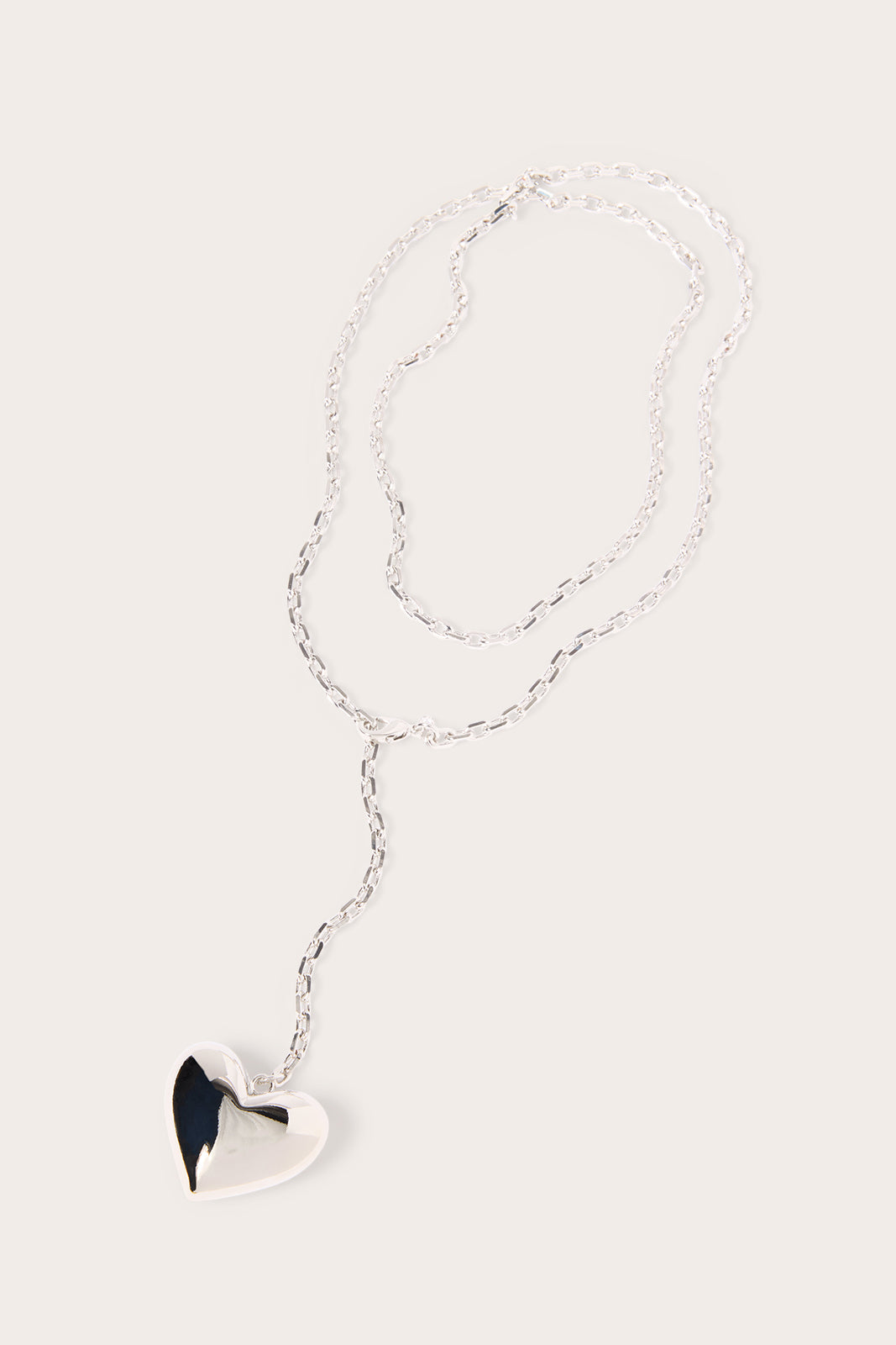 Carina Heart Drop Necklace