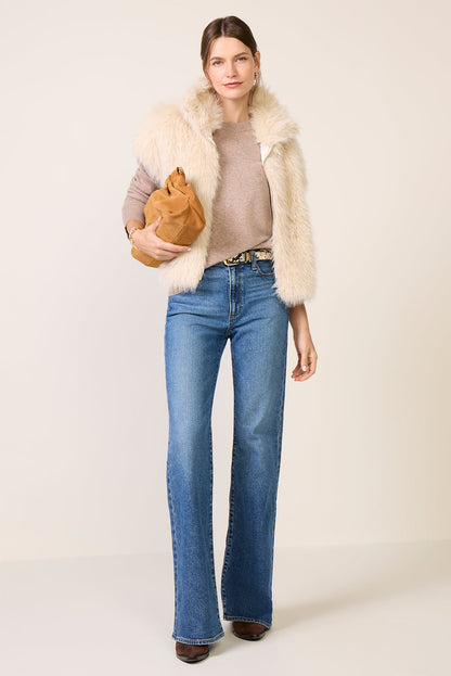 Silky Fur Vest