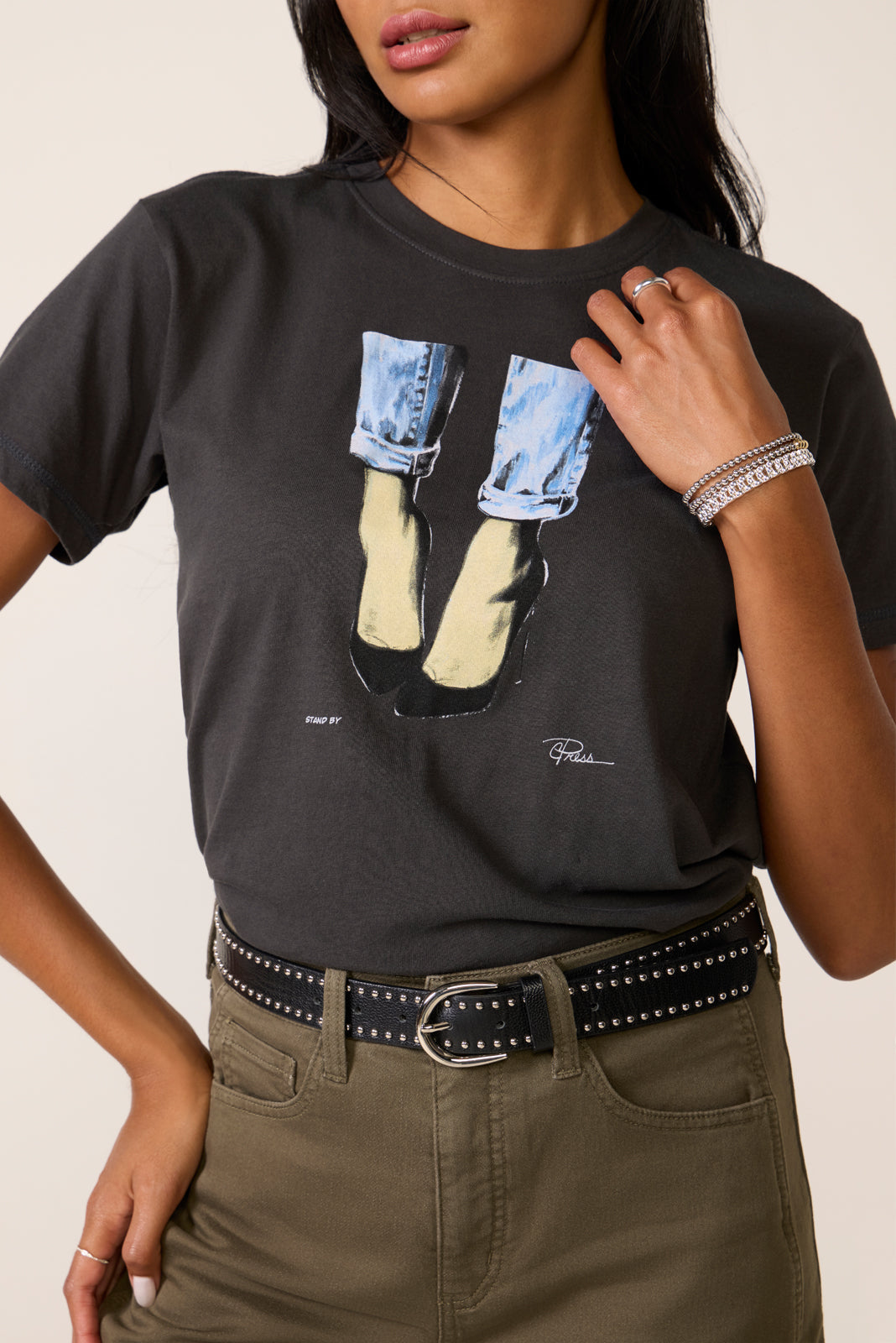 Stand By Mushie Tee