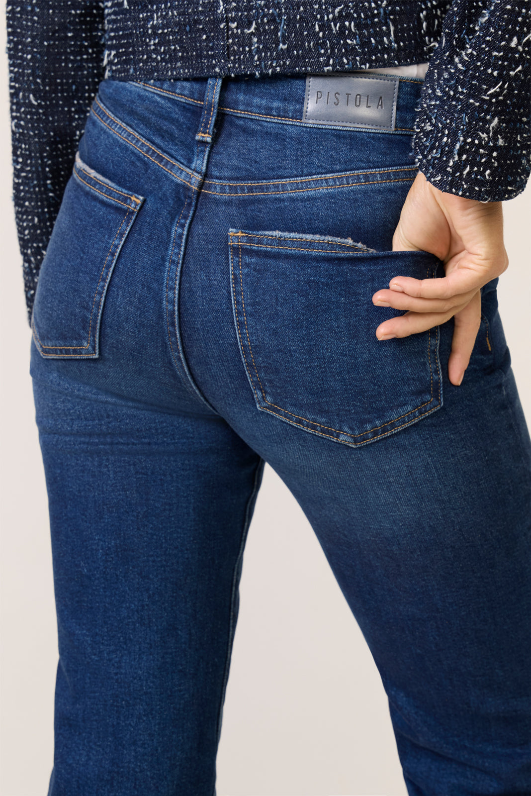 Evie High Rise Slim Bootcut Jean
