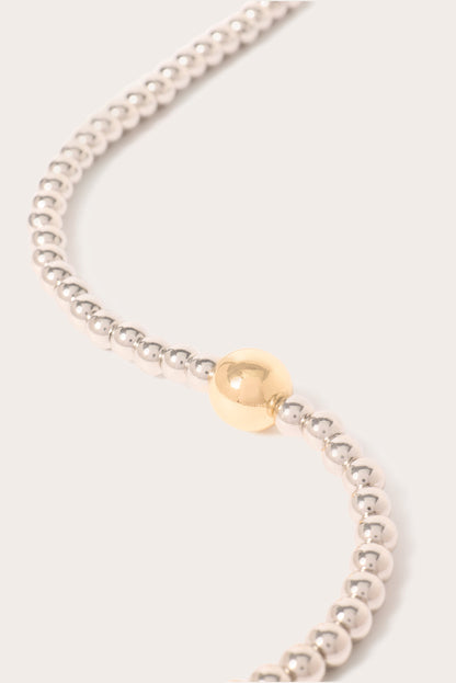 Vada TwoTone Bead Necklace