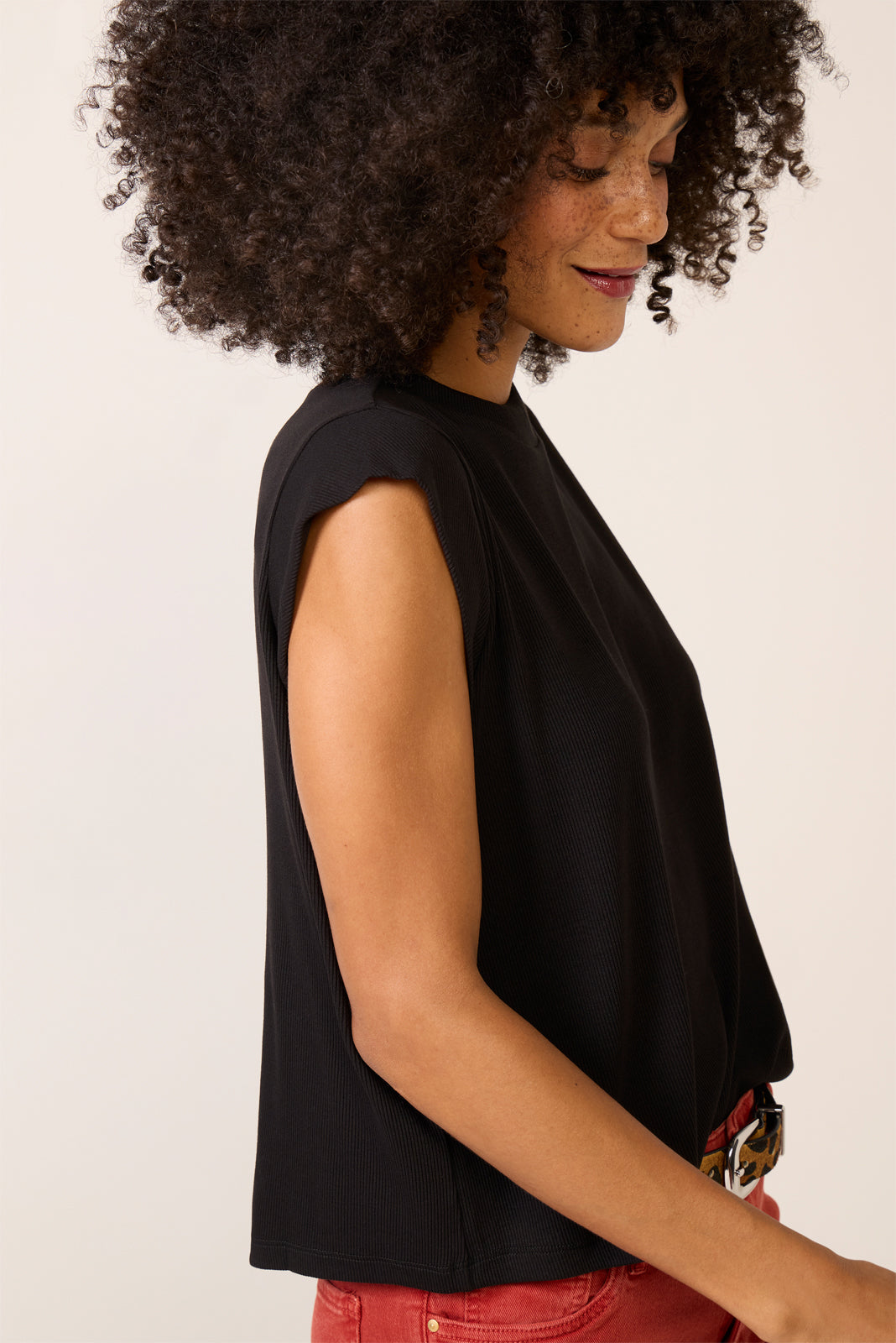 Oren Ribbed Top