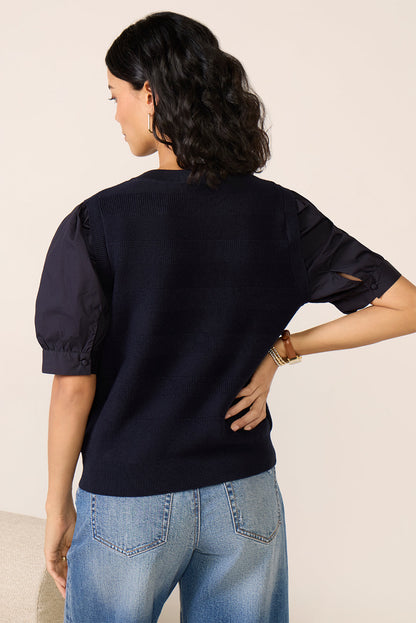 Violet Puff Sleeve TwoFer